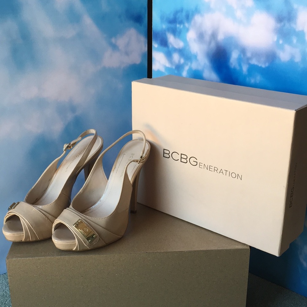 BCBG Generation Patent Leather heels